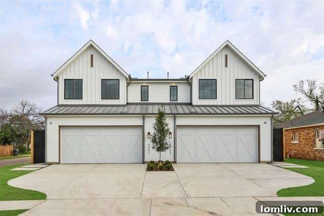 Exciting new construction homes line Hopkins Avenue in Inwood Park