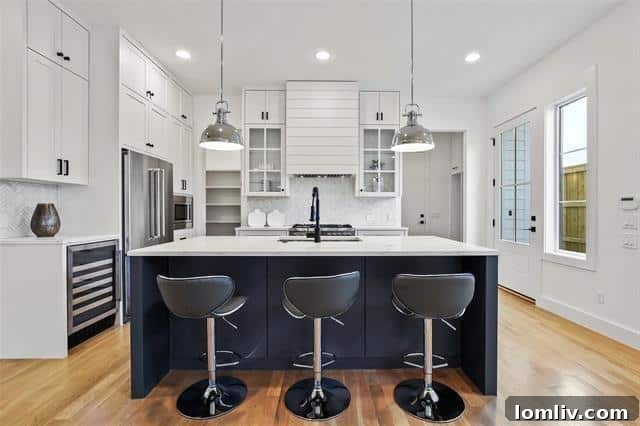 Luxurious master bathroom with freestanding tub and frameless glass shower