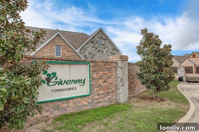 Discover Assured Elegance in Fort Worth's Giverny 2 Giverny Entrance - Premier 55+ Community in Fort Worth