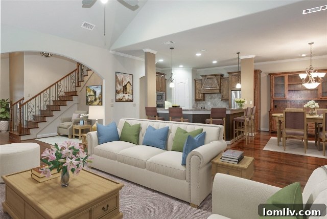 Discover Assured Elegance in Fort Worth's Giverny 4 Spacious Open Floorplan in Giverny Garden Home