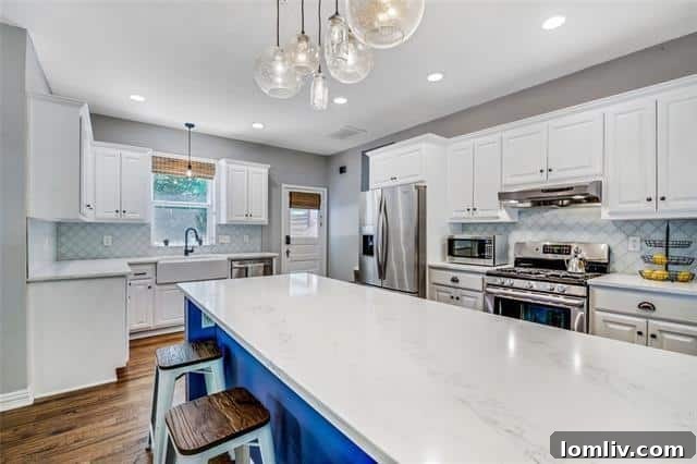Luxurious primary bathroom with designer finishes in Dallas home