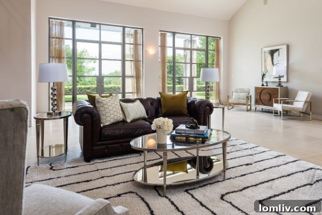 Grand Entrance to a Luxury Estate