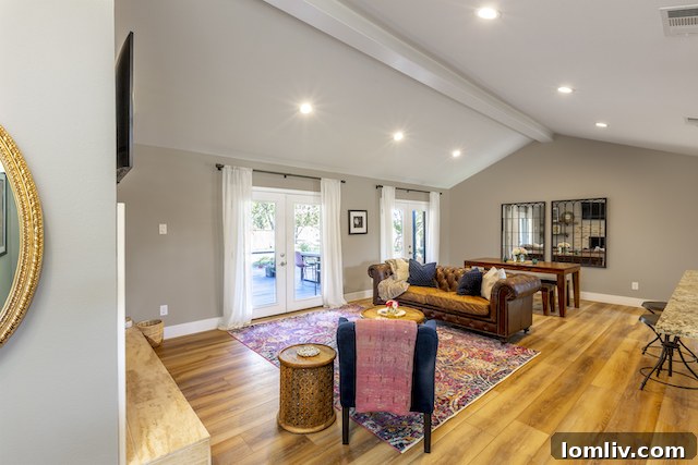 Four Corners Brewing Product Designer Showcases Farmers Branch Gem 8 Elegant Living Space with Designer Touches