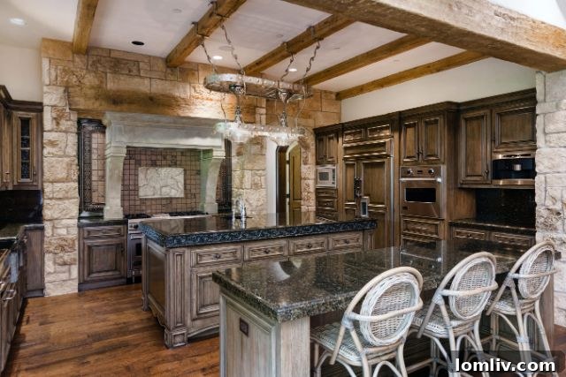 Lush backyard with a pristine putting green, part of the extensive outdoor amenities of the estate.