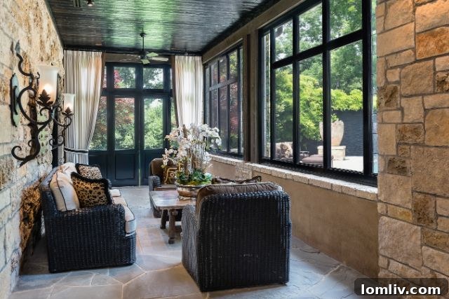 Private sport court for various activities, part of the extensive outdoor recreation options.