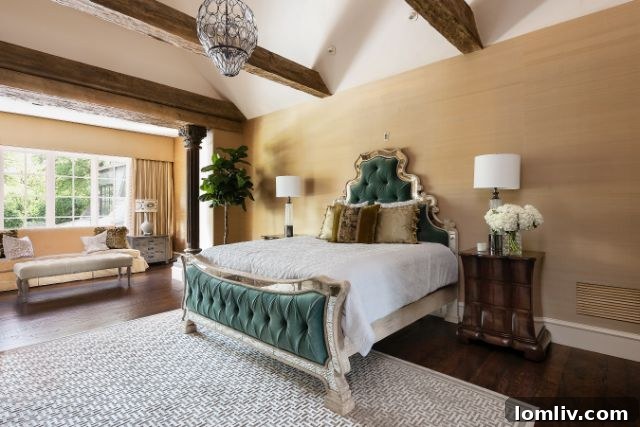 Stunning two-story walk-in closet in the master suite, offering unparalleled storage and style.