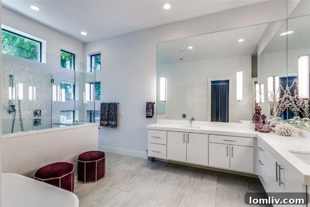 Architectural detail of a modern home