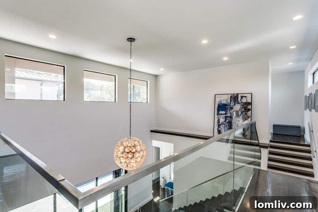 Modern bedroom with minimalist design