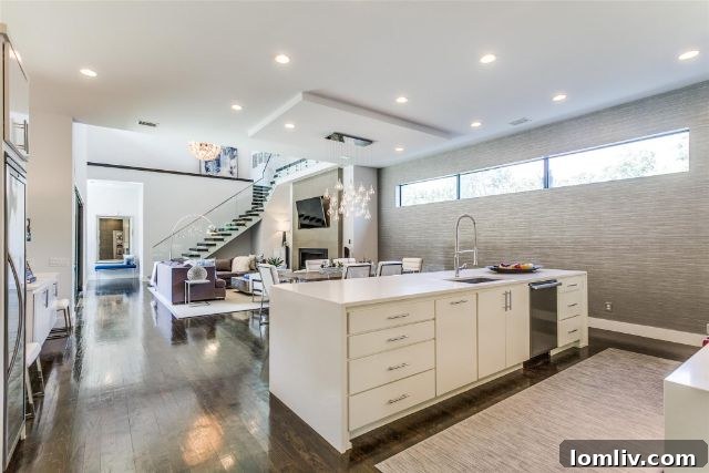 Modern home exterior with unique architectural elements