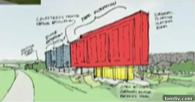 Modera Project Rear View from Commerce Street