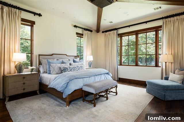 Görkemli Akdeniz Rönesansı Malikane 15 Luxurious Owner's Suite