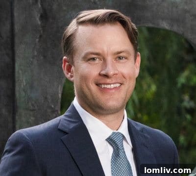 Portrait of Ryan Streiff, esteemed luxury real estate agent