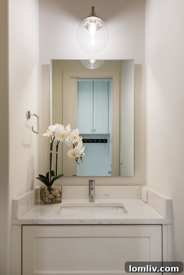 Elegant bedroom interior with ample natural light in a luxury duplex