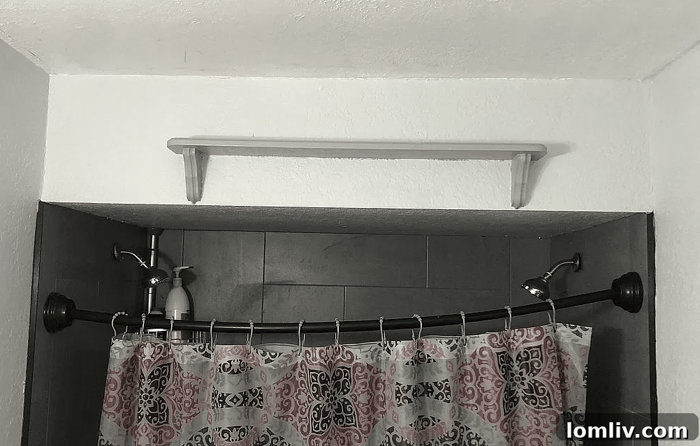 Over-the-Shower Shelf: A Peculiar Feature in Pinellas Park Home