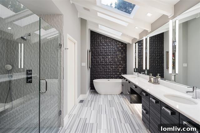 Elegant Master Bedroom Overlooking Pool in Luxury Dallas Home