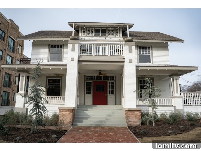 The 21st Annual Preservation Dallas Awards 6 Front entrance view of the historic Mayor Seargeant House