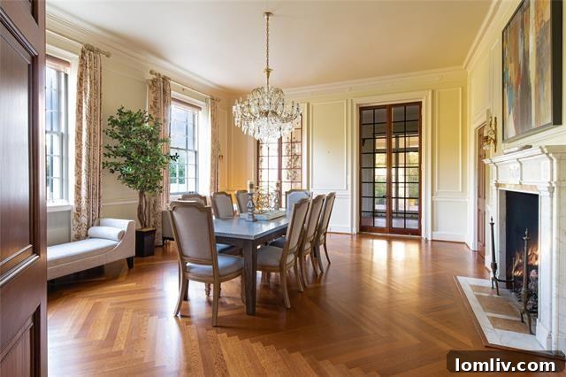 An Italian Renaissance Gem Atop the River Crest 7 Elegant architecture of 1100 Broad Avenue