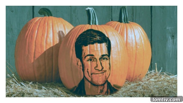 John Angell hosting his annual community pumpkin judging contest