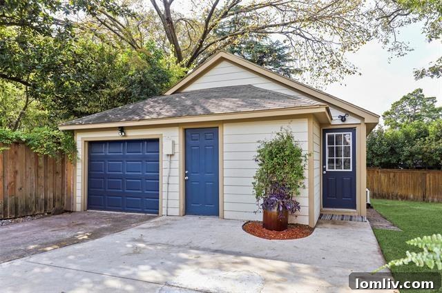 Cozy and functional study area with built-in bookshelves, offering a quiet space for work or reading