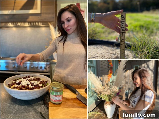 ZUBI'S Sweet Harvest Salad with Candied Pecans