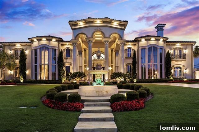 Exquisite exterior view of the luxury estate at 6509 Sudbury Road, Plano
