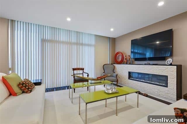 Elegant Bathroom with Floor-to-Ceiling Mosaics in Bonaventure