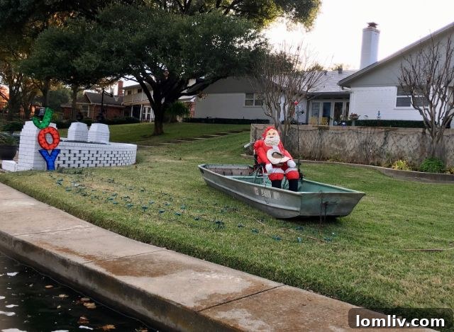 Elaborate Christmas Decorations in an Interlochen Home