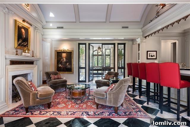 Exquisite Bathroom with Marble and Fine Fixtures
