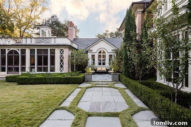 Impressive Exterior View with Lush Landscaping