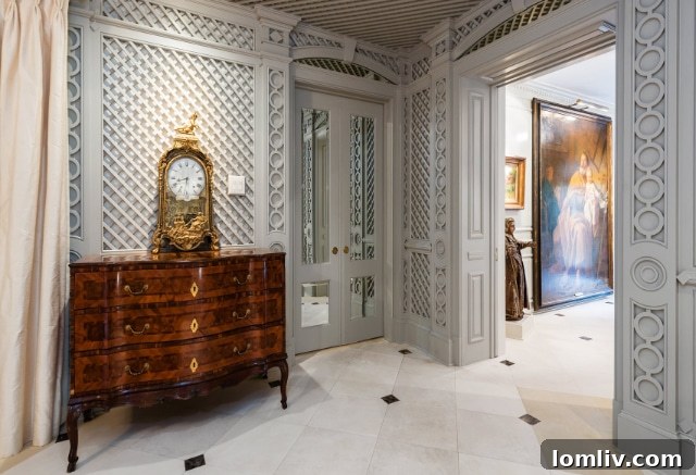 Charming Lattice Work on a Luxury Dallas Estate