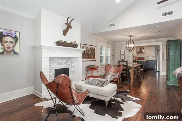 Stylish kitchen with stainless steel appliances, subway tile backsplash, and ample cabinetry