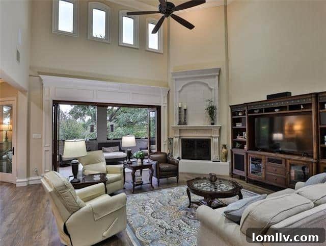 Gourmet chef's kitchen with high-end appliances and ample counter space