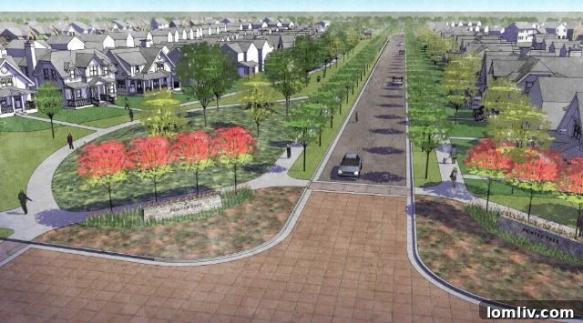 Painted Tree in McKinney