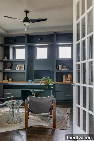 Organized desk with filing solutions, decorative storage boxes, and a neat array of office supplies, emphasizing a tidy and functional workspace
