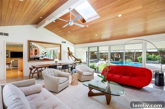 Elegant living area with design influence from Kristen Fagelman