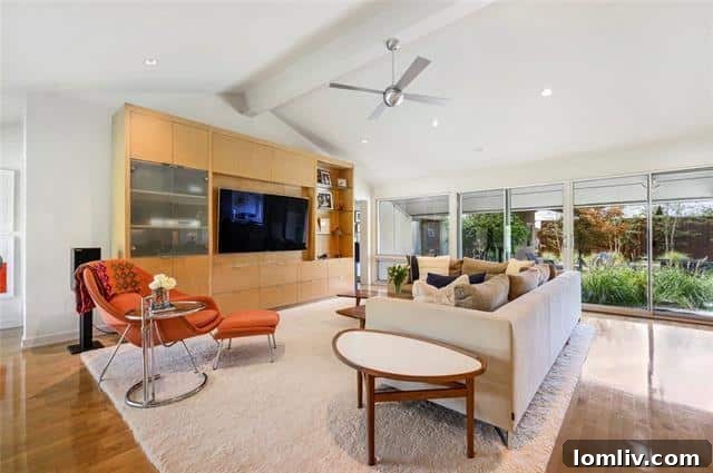 Modern kitchen with high-end appliances and ample counter space