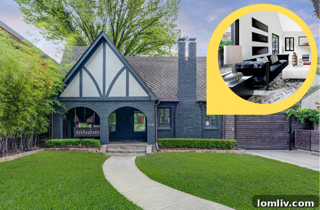 Classic Tudor Home in Dallas's Northern Heights