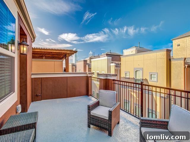 A stylish bedroom or flexible living area in 1379 Arch Place, featuring ample space and natural light, ready for personalization.