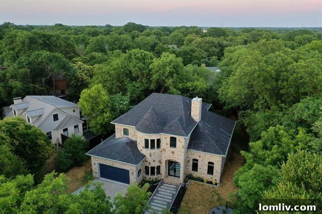 Exquisite castle-inspired home in Casa Linda Estates, Dallas