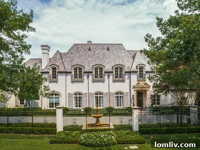 14308 Hughes Lane - French Manor House