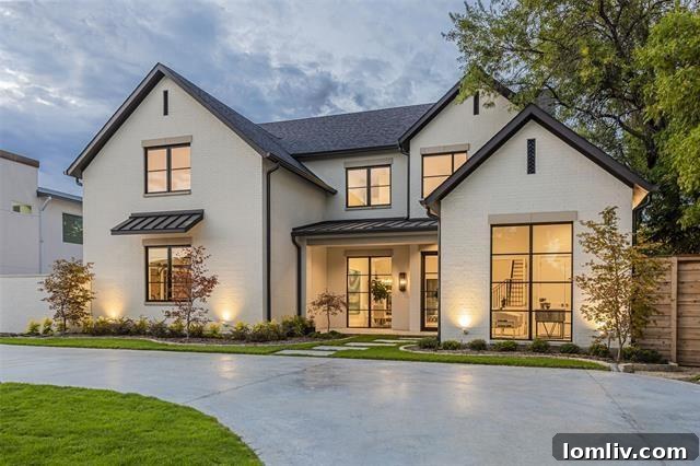 Architectural elegance and robust construction define this luxury home in Preston Royal, Dallas.