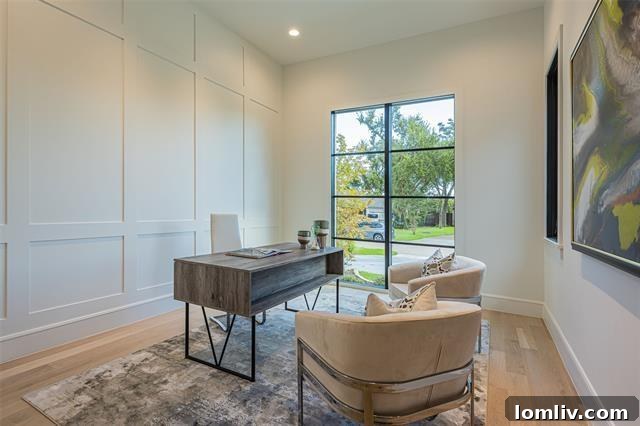 Elegant architecture meets robust safety features in this Preston Royal luxury home.