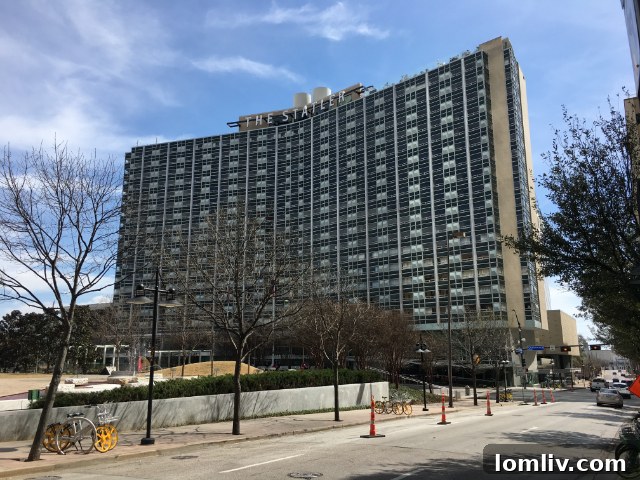 The Statler Hotel today, a beautifully restored Dallas landmark