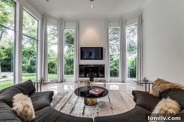 Custom kitchen with expansive island and modern appliances