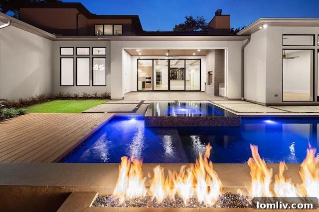 Tranquil master bathroom with dual vanities and modern fixtures