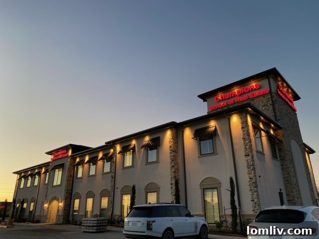 Champions School of Real Estate's Grand New Houston North Campus in Spring, Texas