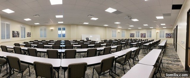 The home inspection lab showcasing various components for hands-on training