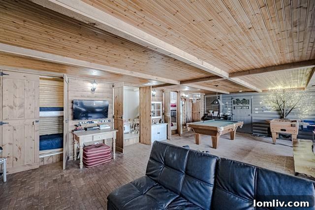 Historic rock picnic tables from the Civilian Conservation Corps on the property.