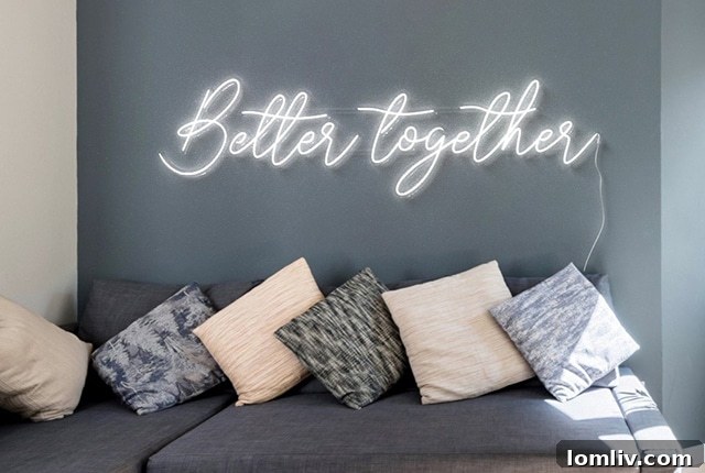 Yellowpop 'Better Together' LED Neon Sign
