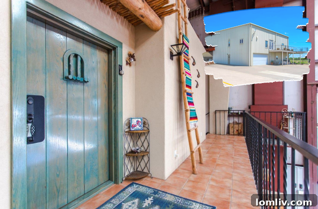 Discover an extraordinary property in Fort Worth, a unique Pueblo-style home integrated into an aircraft hangar, blending aviation with Southwestern charm.